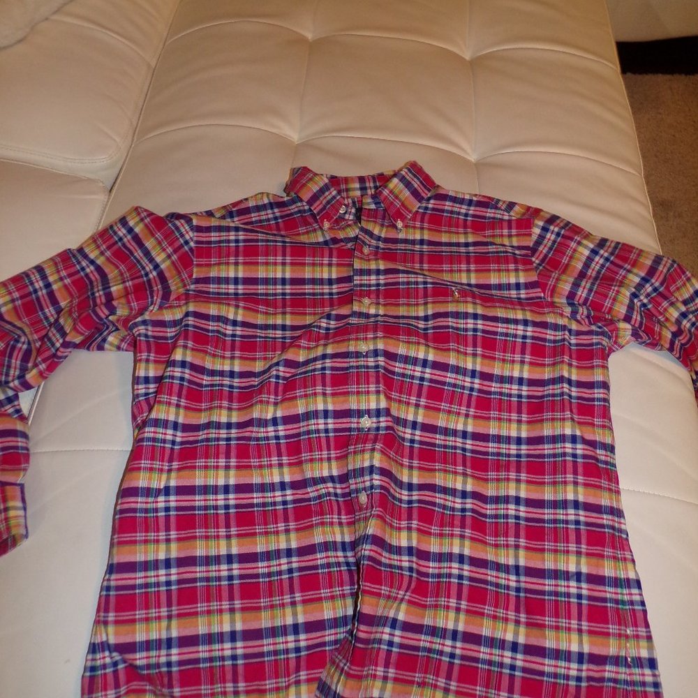 Ralph Lauren by Polo Button Down Long Sleeve Shirt